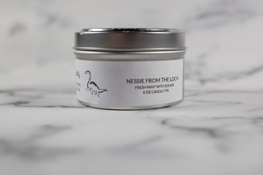 Nessie From the Loch Candle