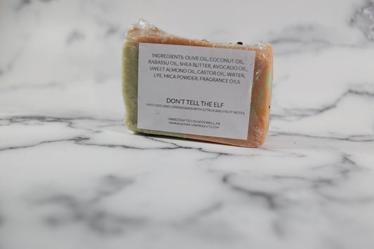 Don't Tell the Elf Soap